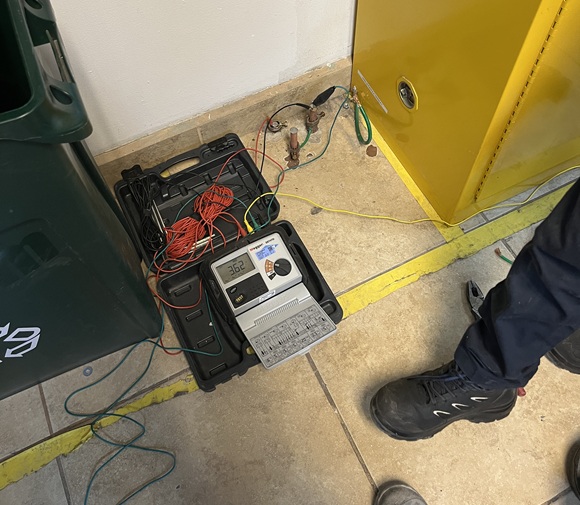 Pruebas a Electrodos de Puesta a Tierra